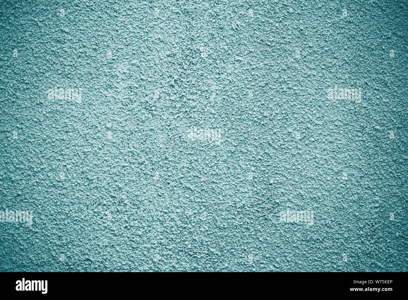 Grau, Grün lackiert Betonwand, Zement stuck Textur. Blau modernen grunge Hintergrund. Raues Papier Oberfläche. Dekorative Stein Muster. Stockfoto