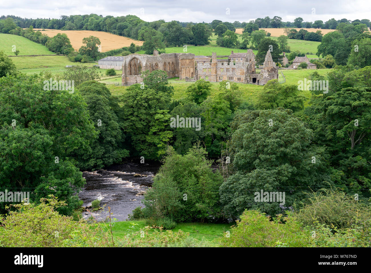 Egglestone Abtei, Barnard Castle, County Durham Stockfoto