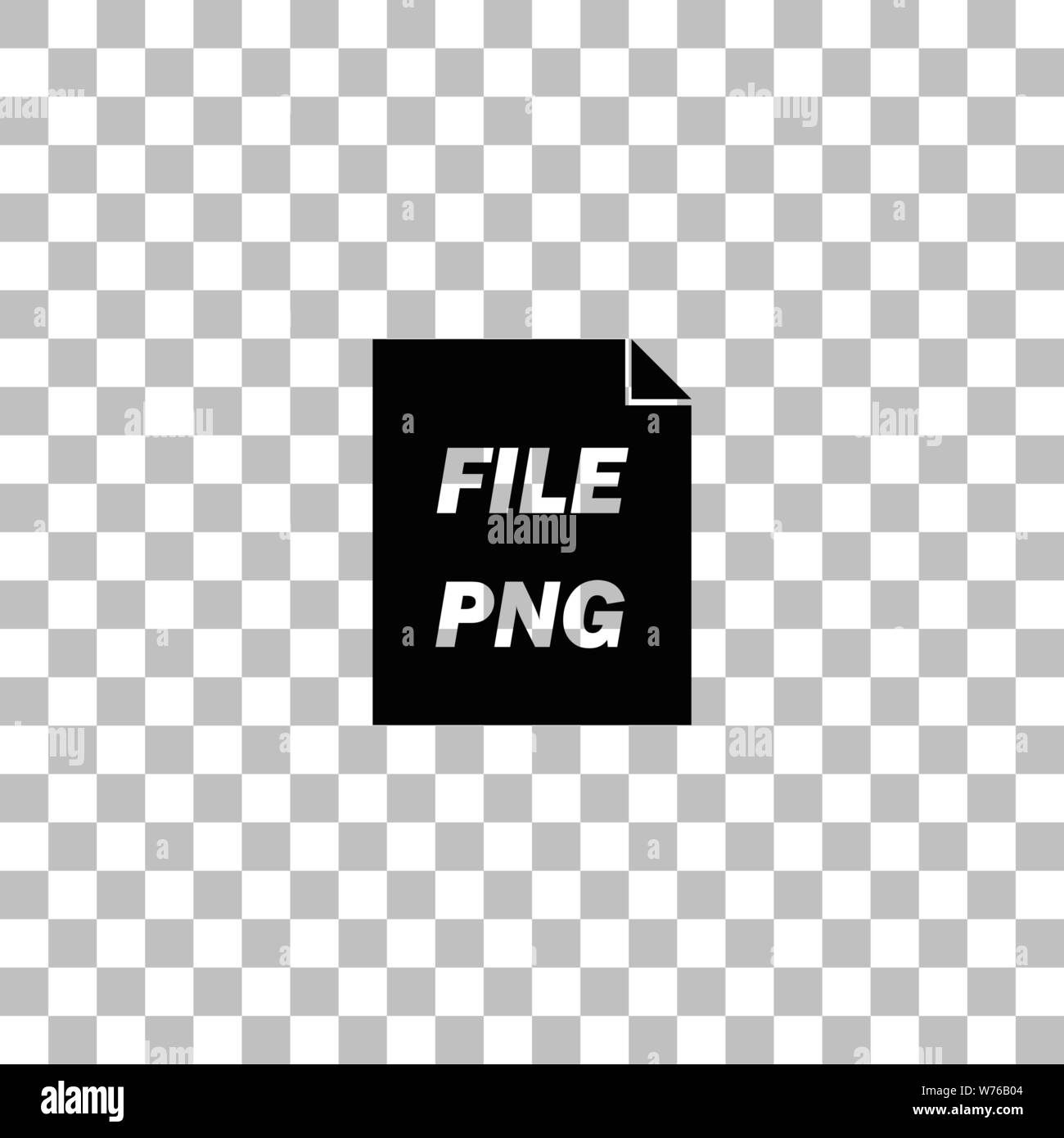 PNG-Datei. Flache schwarze Symbol auf einen transparenten Hintergrund. Piktogramm für Ihr Projekt Stock Vektor