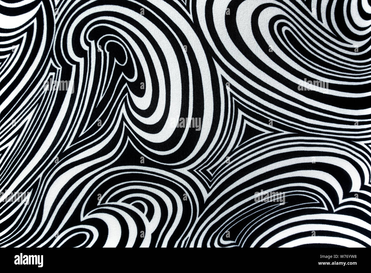 Abstrakte vintage Muster in Schwarz und Weiß Stockfoto