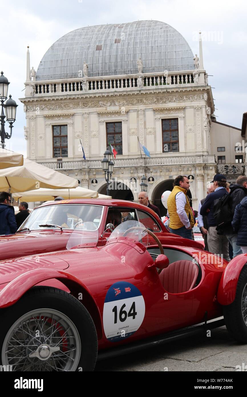 2019 Mille Miglia Car Race - Brescia, Italien Stockfoto