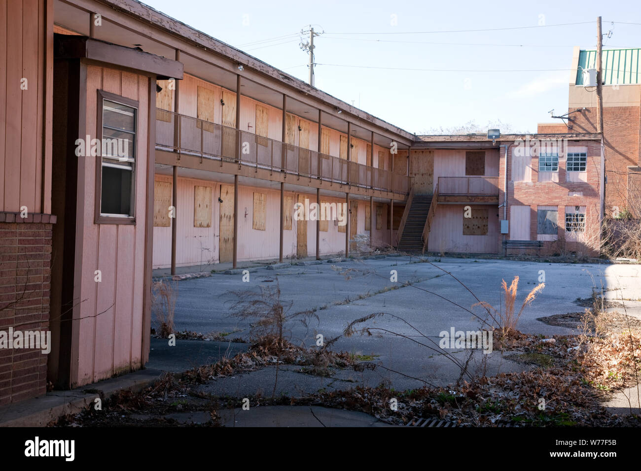 A.G. Gaston Motel, Birmingham, Alabama, physische Beschreibung: 1 Foto: digital, TIFF-Datei, Farbe. Hinweise: A.G. Gaston, der Millionär schwarzer Geschäftsmann, bürgte Martin Luther King, Jr., aus einem Gefängnis in Birmingham 1963. Reverend King waren im A.G. Gaston Motel während seiner Besuche die zivilen Rechte Proteste zu planen.; Titel, Datum, Betreff, und Schlüsselwörter vom Fotografen zur Verfügung gestellt.; Geschenk; George F. Landegger; 2010; (DLC/PP 2010: 090). Stockfoto