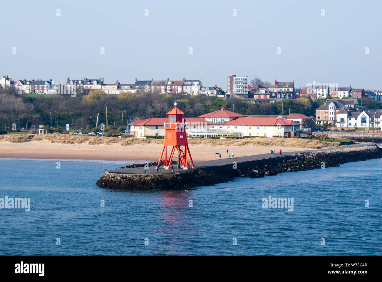 Mündung des Tyne Stockfoto