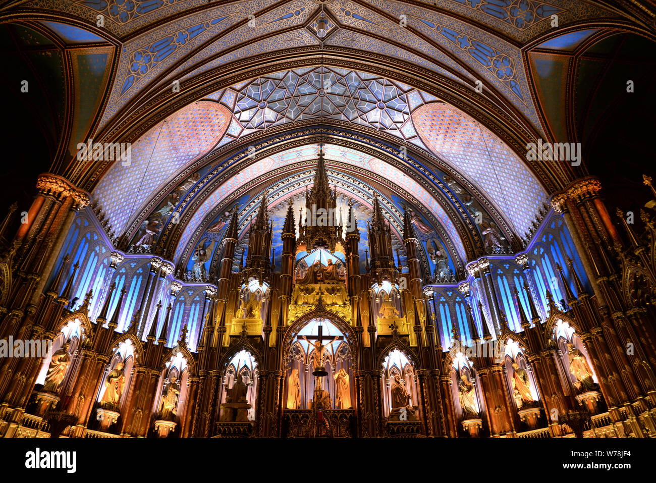 Kirche Notre-Dame-Basilika Stockfoto