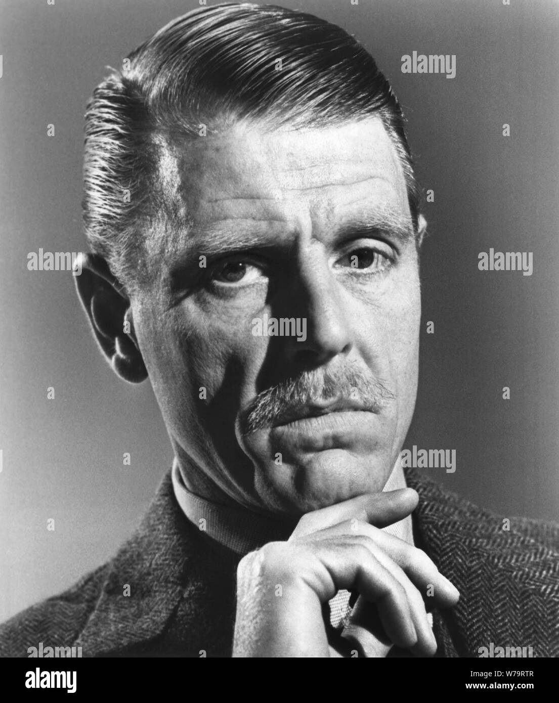 Edward Fox, Werbung Portrait für den Film 'The Mirror Crack'd', EMI Filme, Associated Film Distribution, 1980 Stockfoto