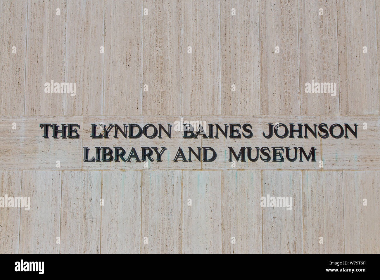 Lyndon Baines Johnson Bibliothek und Museum, historische Stockfoto