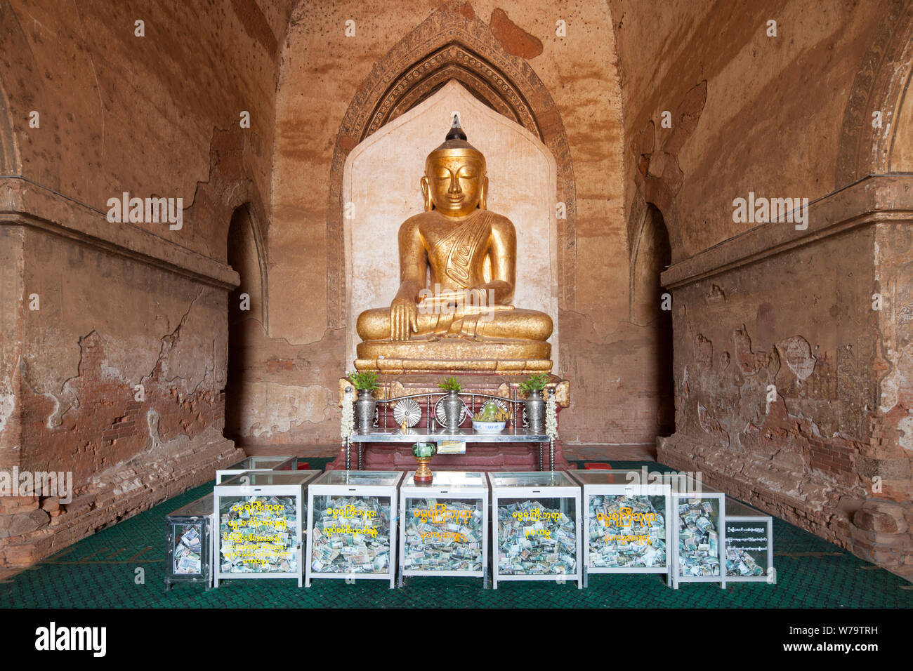 Dhammayangyi Tempel, Alt Bagan, Mandalay, Myanmar, Asien Stockfoto