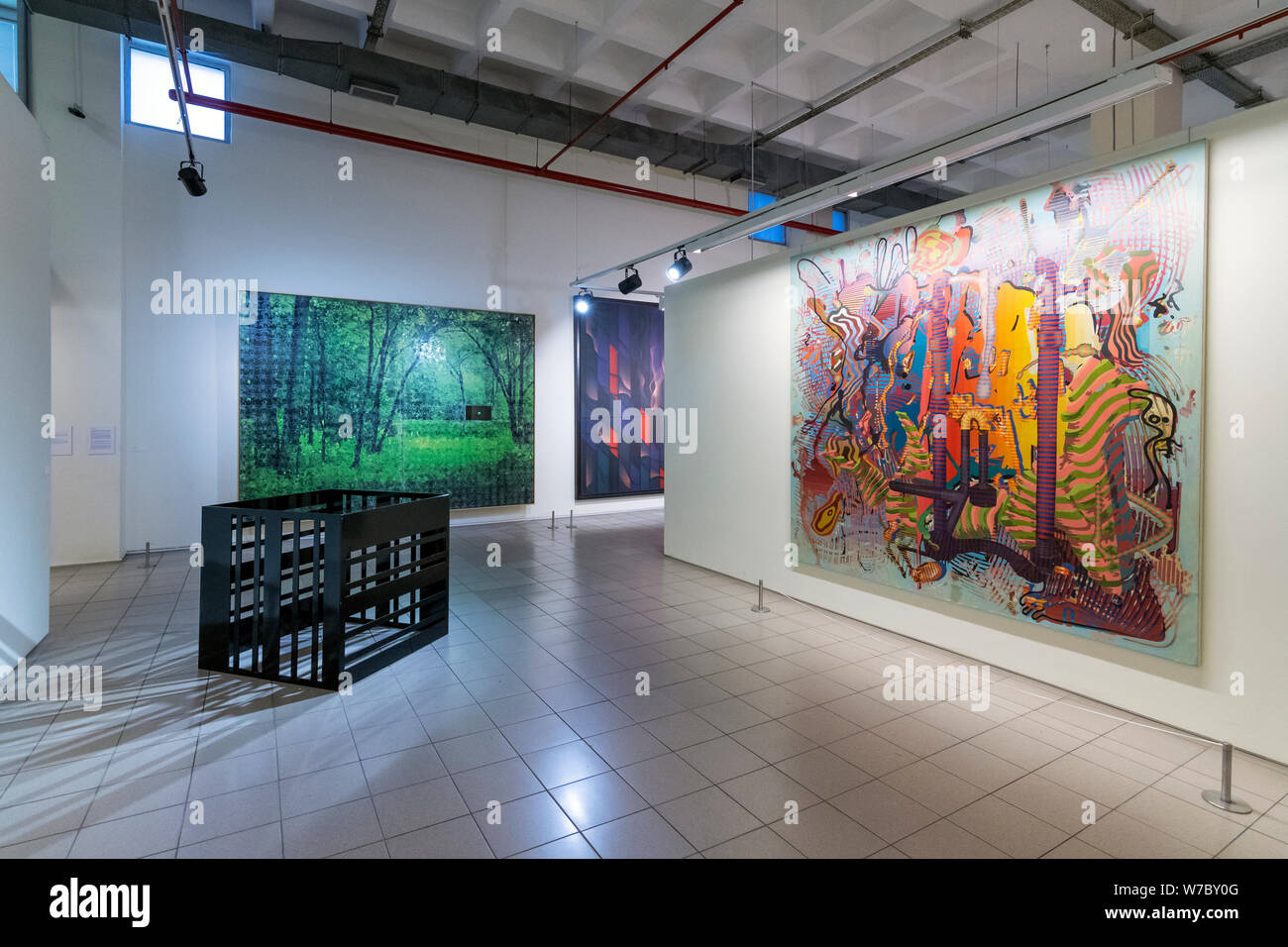 Elgiz Museum für Moderne Kunst in Sariyer Bezirk von Istanbul, Türkei Stockfoto