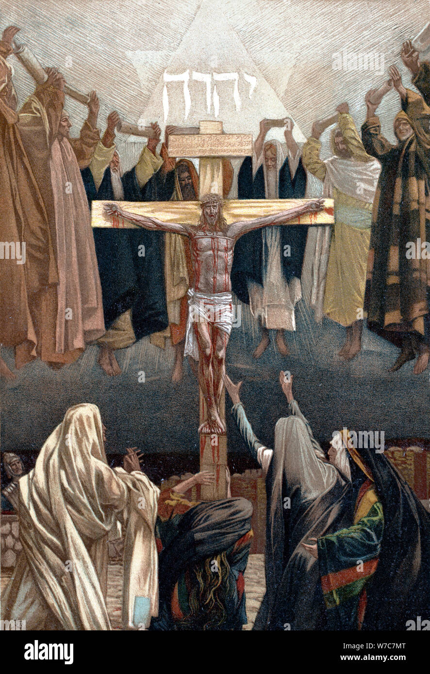 "Es ist Fertig": Christi Die letzten Worte vom Kreuz, c 1890. Künstler: James Tissot Stockfoto