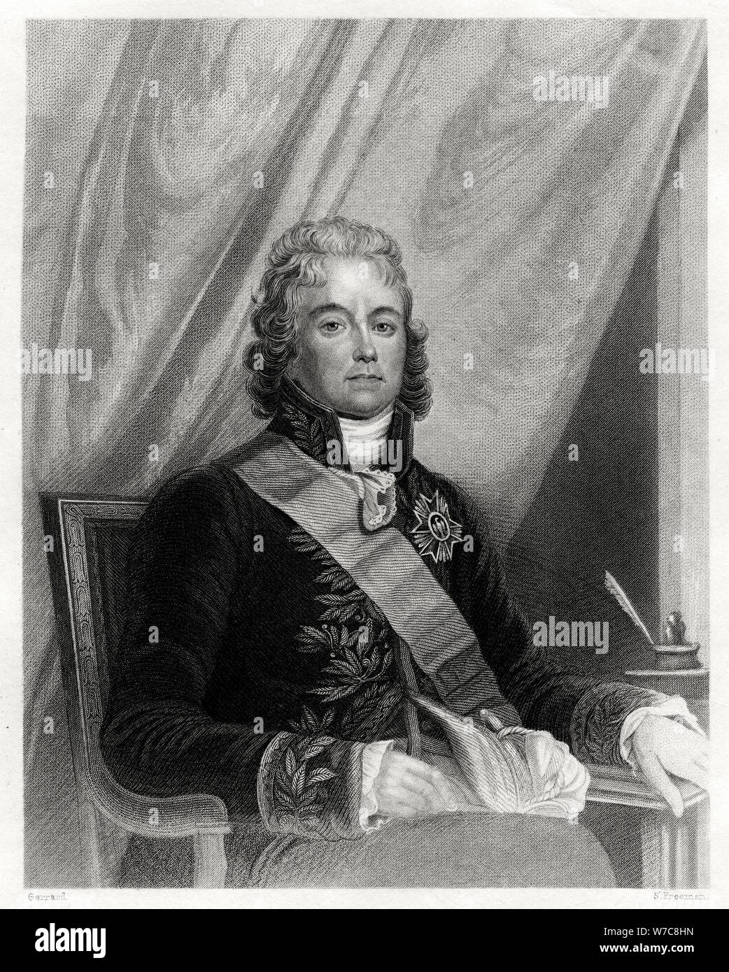 Charles Maurice de Talleyrand-Perigord, französischer Diplomat, 19. Artist: S Freeman Stockfoto