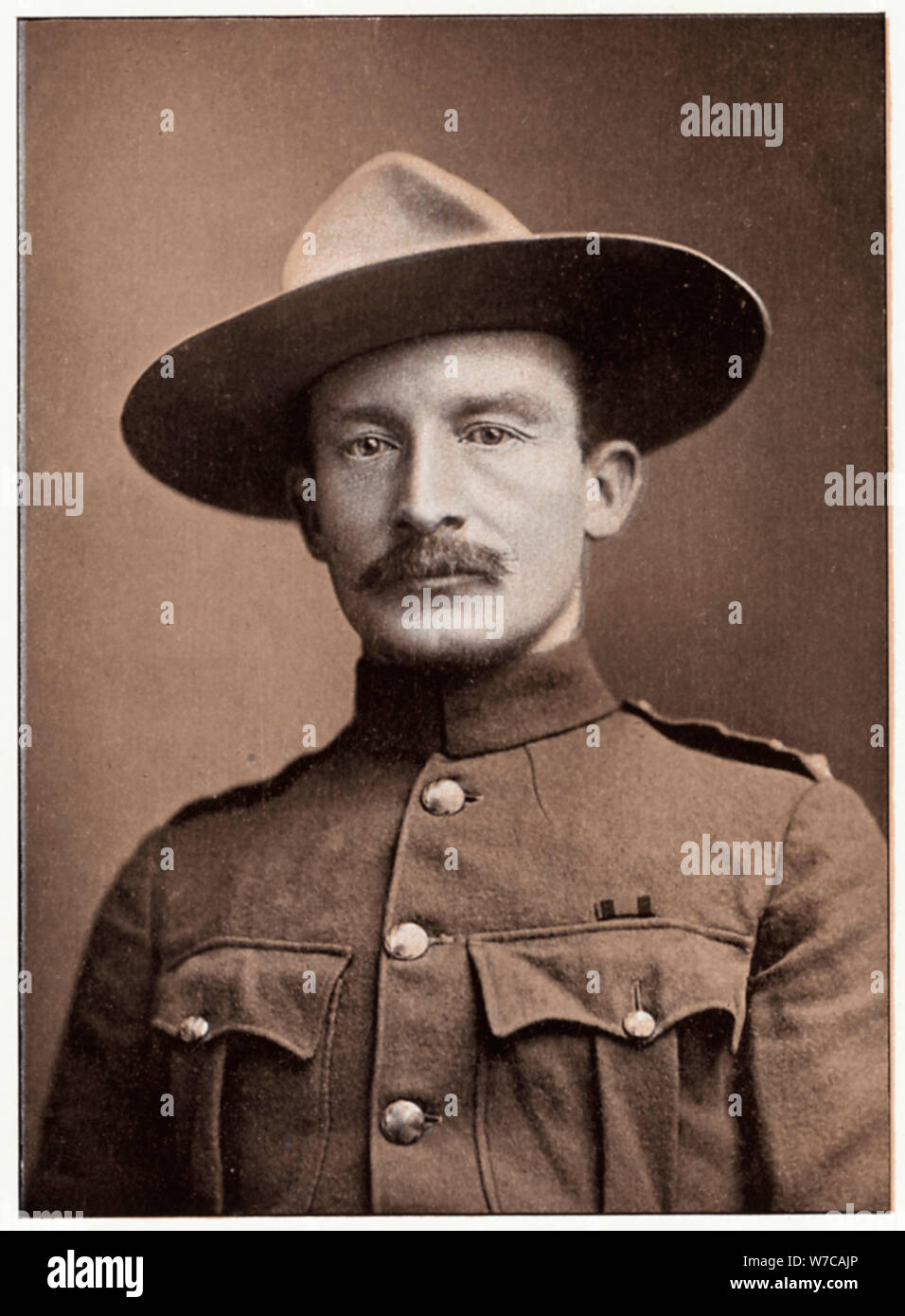 Robert Stephenson Smyth Baden-Powell, britischer Soldat, c 1900. Artist: Anon Stockfoto