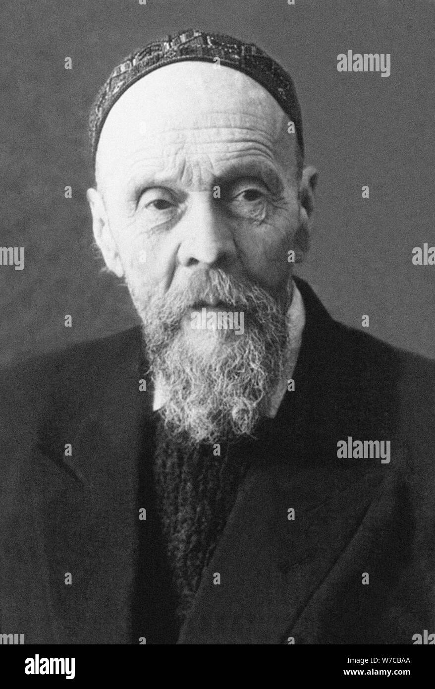 Portrait von Wassili Alexeyevich Vatagin (1883-1969). Stockfoto