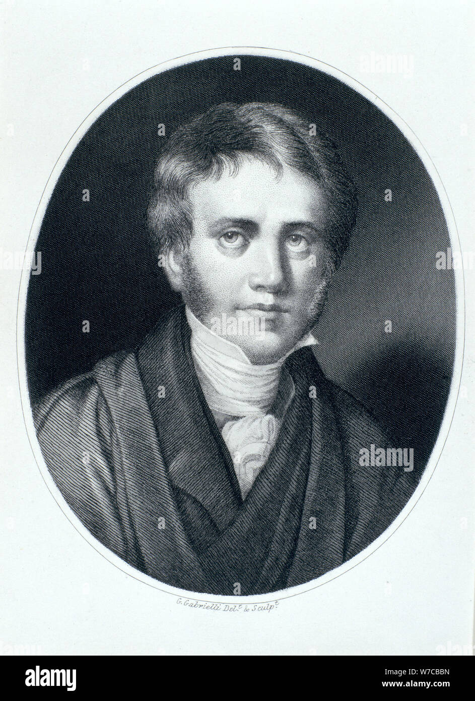 Sir John Herschel, Astronom und Wissenschaftler, 1810er. Artist: Gaspare Gabrielli Stockfoto
