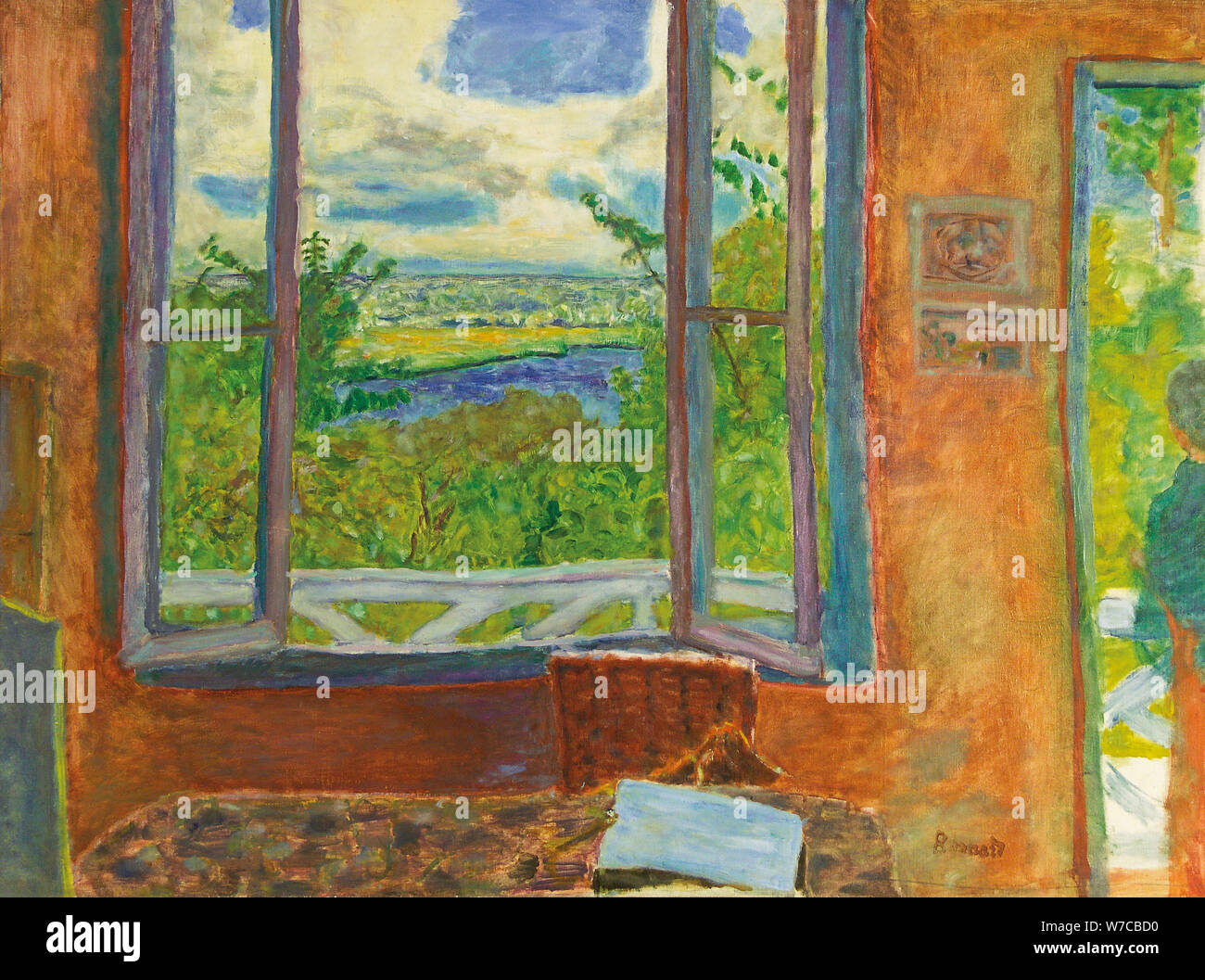 Malerei Pierre Bonnard Das Offene Fenster Stockfotos Und Bilder Kaufen Alamy
