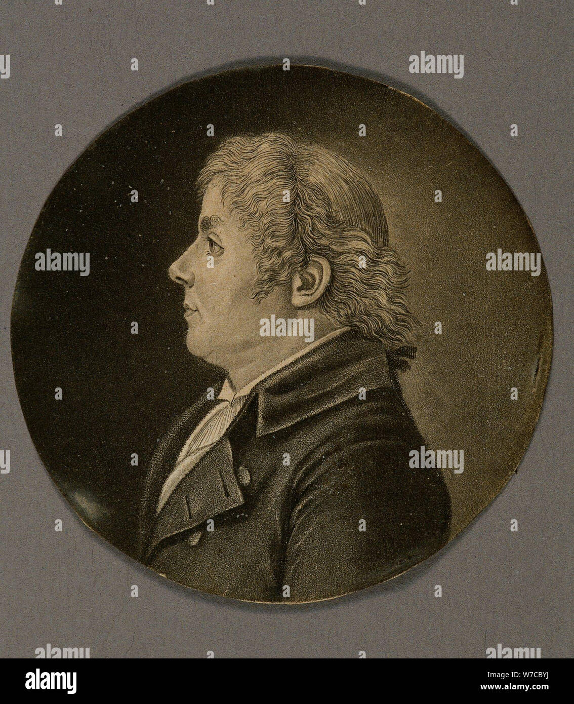 Portrait von Lucien-Joseph Raoux (1752-1813). Stockfoto