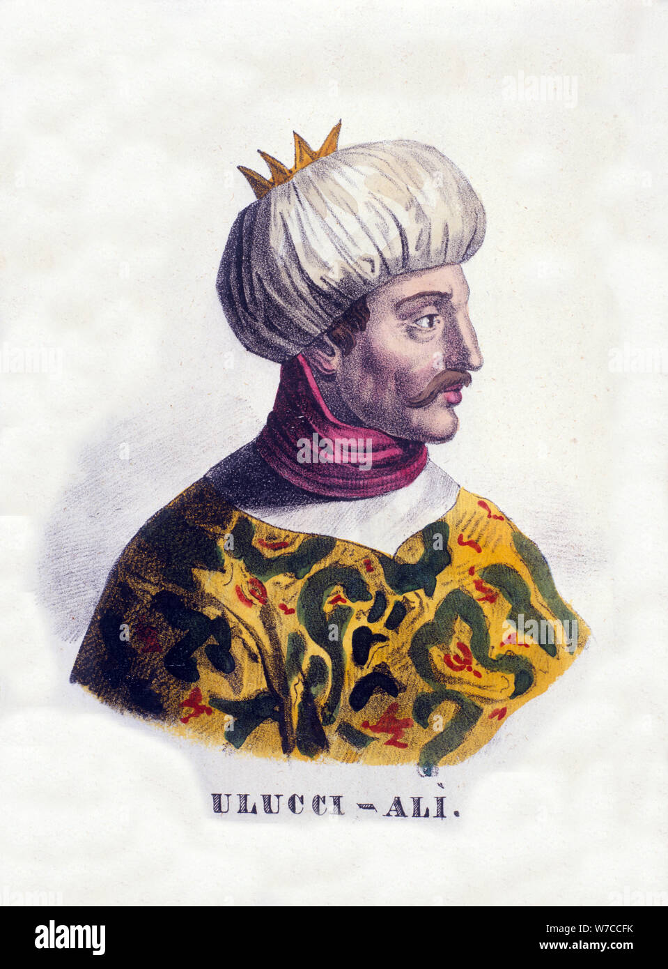 Corsair Kilic Ali Pasha. Stockfoto
