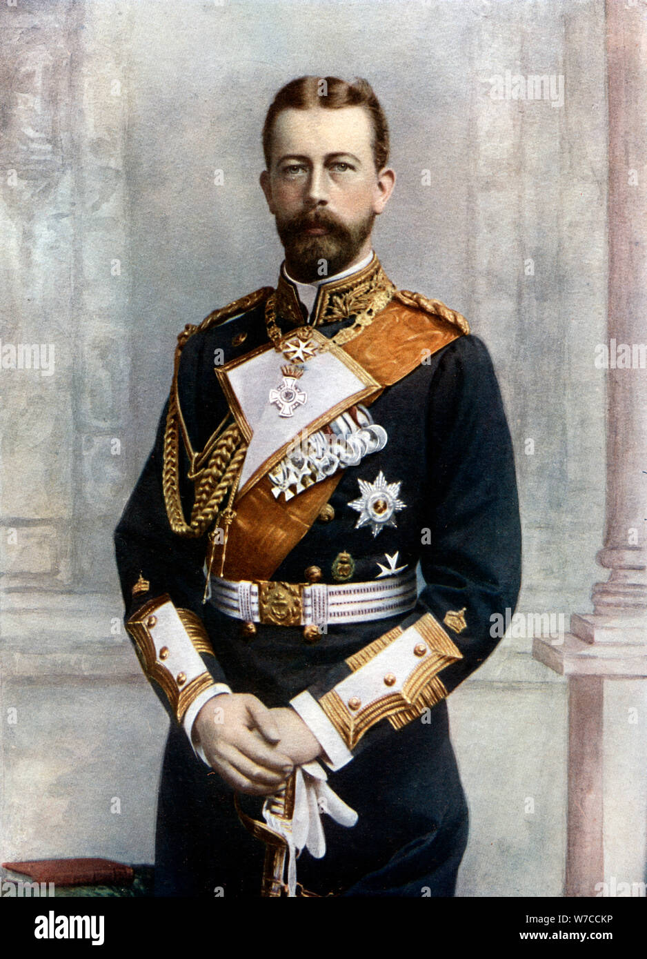 Prinz Heinrich von Preußen, dem späten 19. Jahrhundert. Artist: Unbekannt Stockfoto