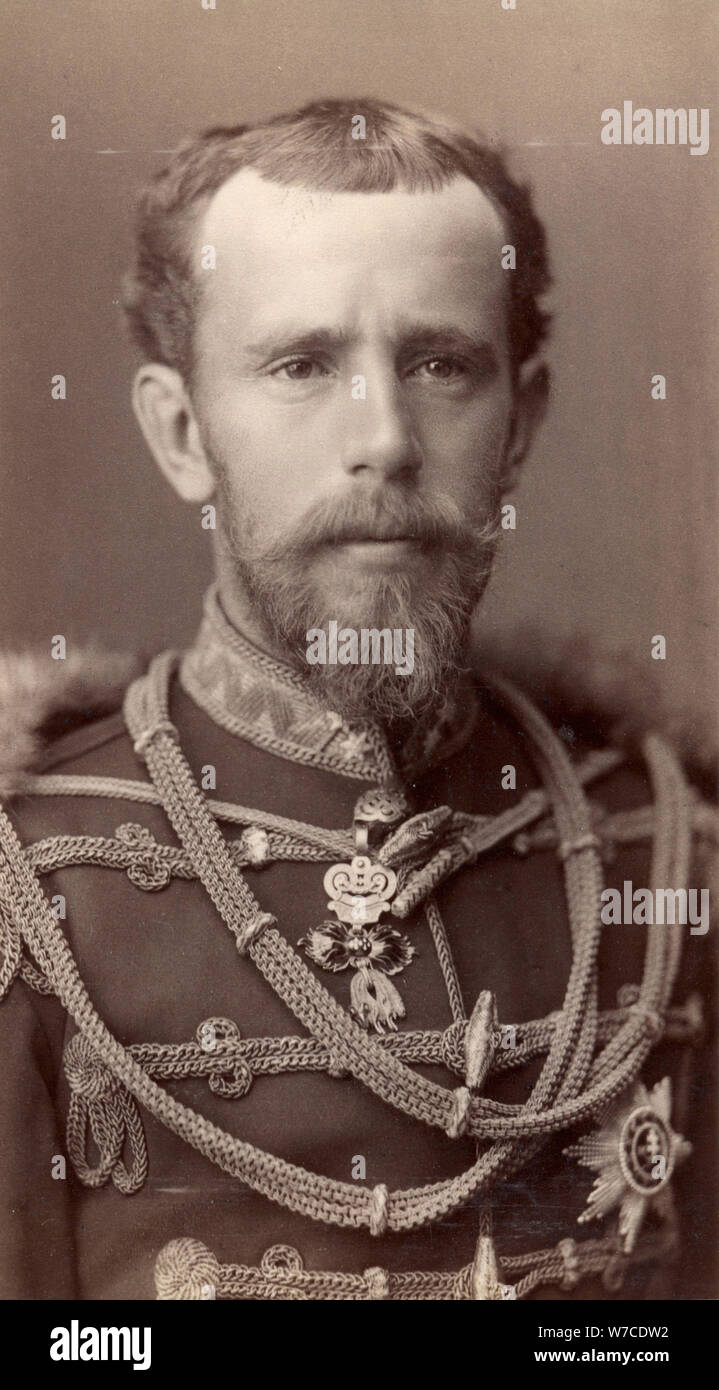 Rudolf, Kronprinz von Österreich (1858-1889). Stockfoto