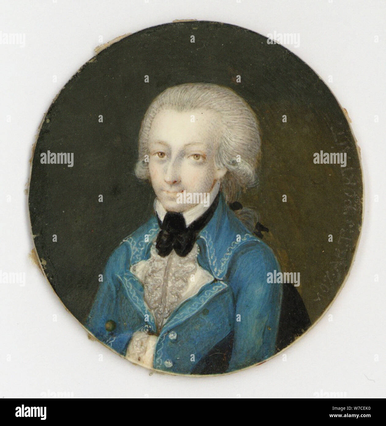 Porträt von Wolfgang Amadeus Mozart (1756-1791). Stockfoto