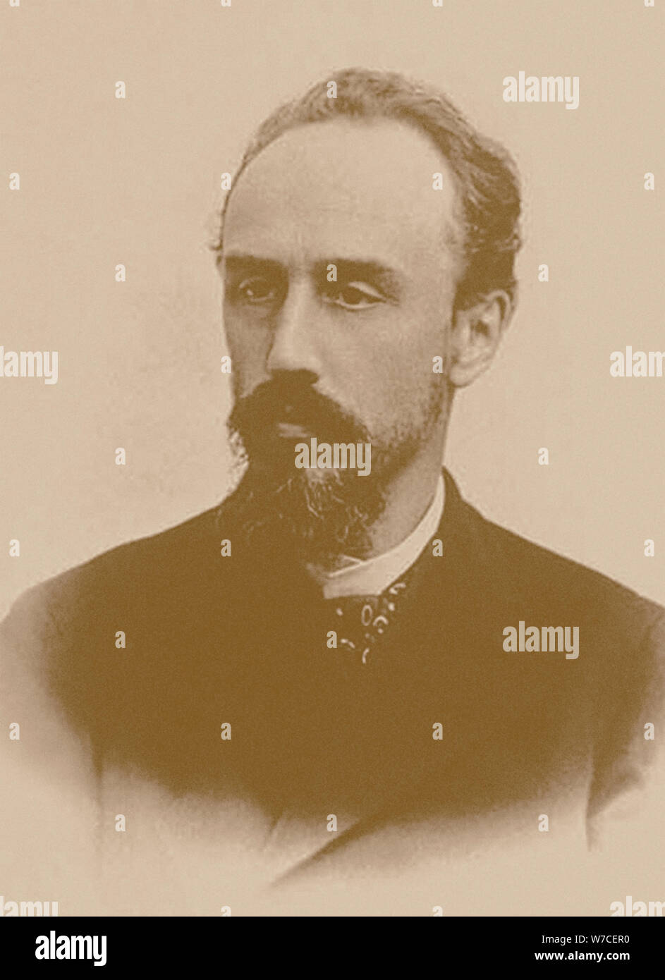Alexander Lwowitsch Blok (1852-1909). Stockfoto