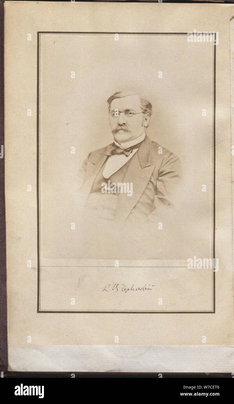 Prinz Wladimir Alexandrowitsch Cherkassky (1821-1878). Stockfoto