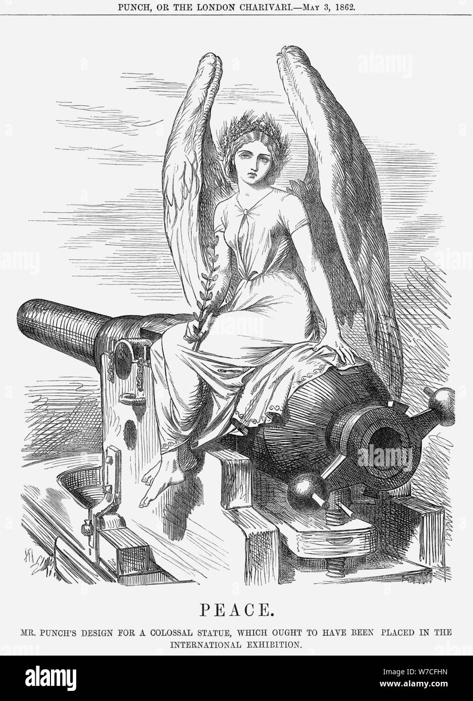 'Frieden', 1862. Artist: Unbekannt Stockfoto