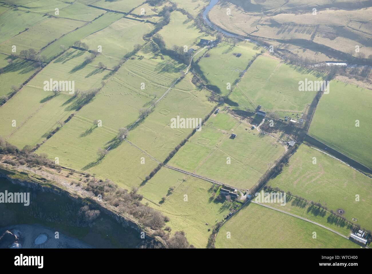 Stapel steht, Greta Tal, County Durham, 2014. Schöpfer: Historisches England Fotograf. Stockfoto