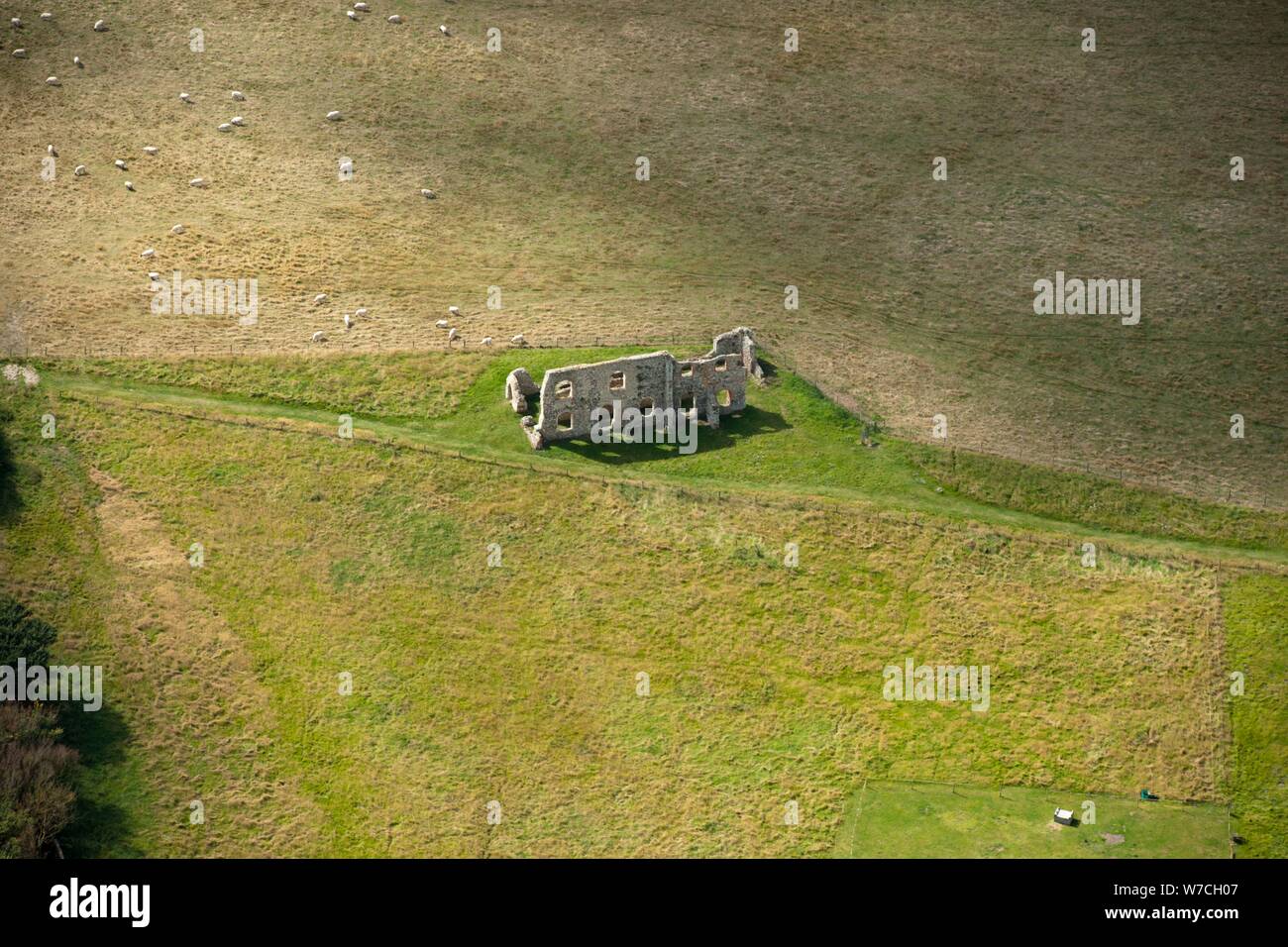 Greyfriars, ruiniert Franziskanerklosters, Dunwich, Suffolk, 2014. Schöpfer: Historisches England Fotograf. Stockfoto