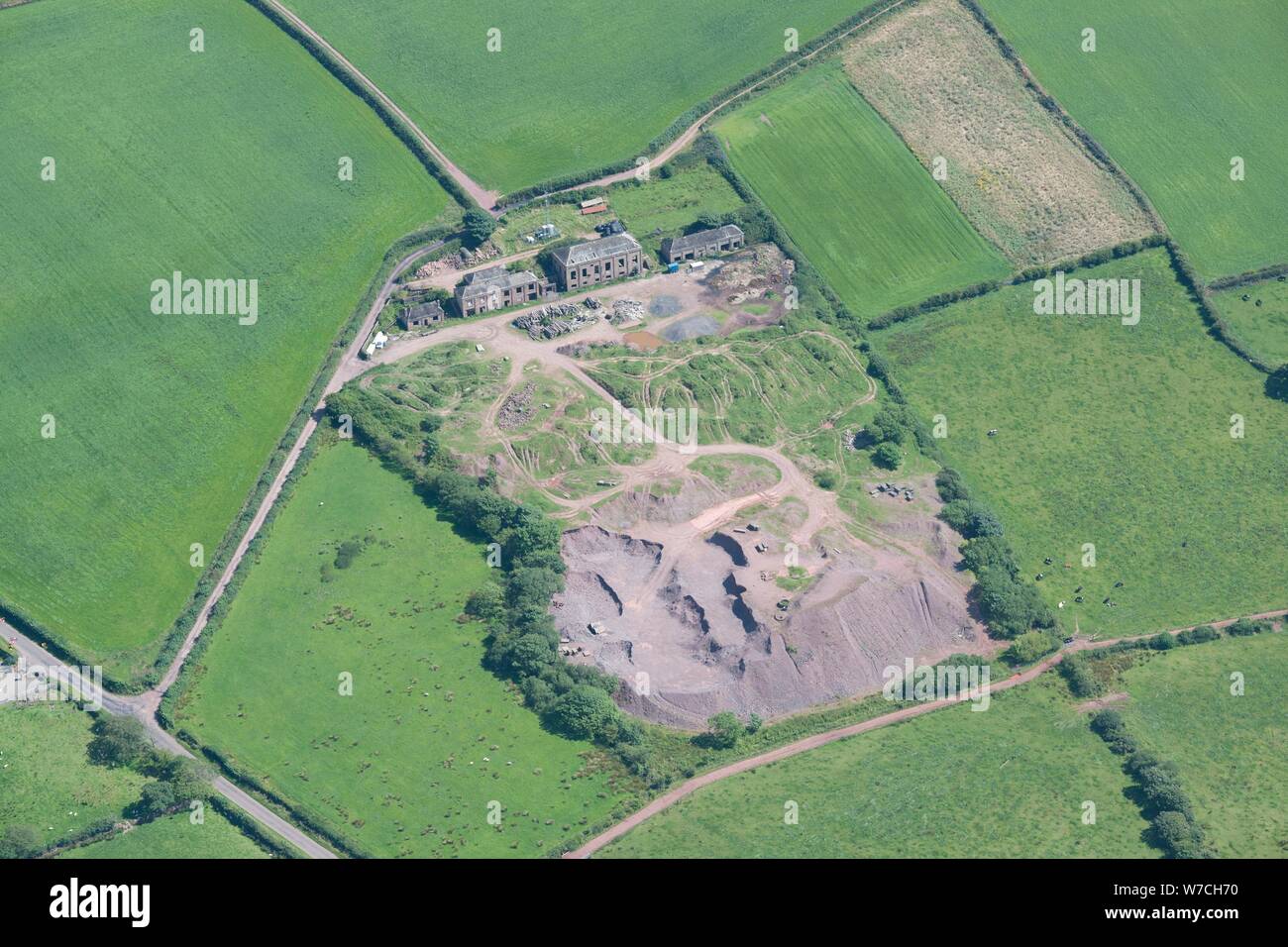 Hagel Moor Eisenstein Mine, Cumbria, 2014. Schöpfer: Historisches England Fotograf. Stockfoto