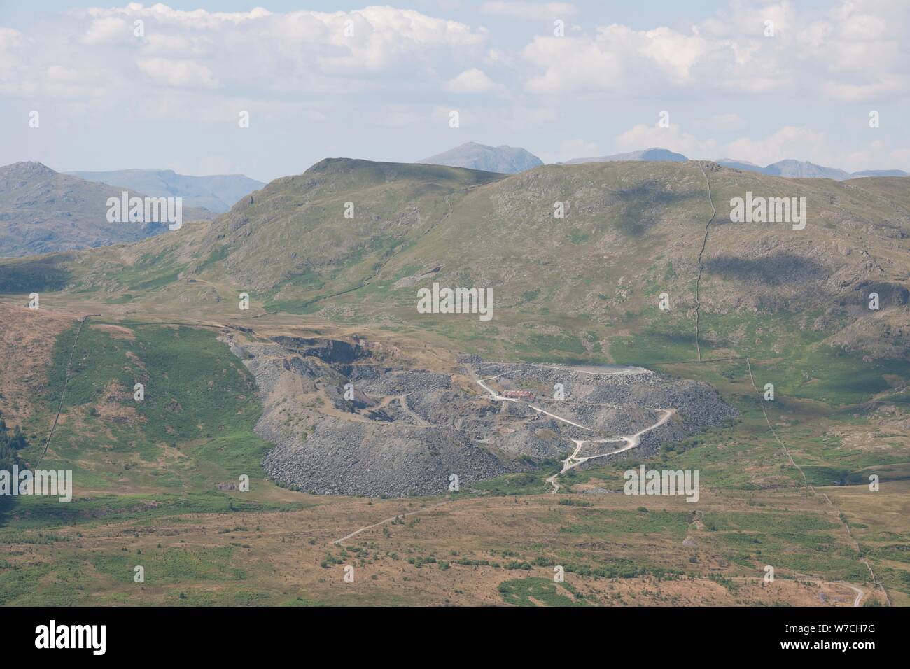 Broughton Moor Schiefergrube, Cumbria, 2014. Schöpfer: Historisches England Fotograf. Stockfoto