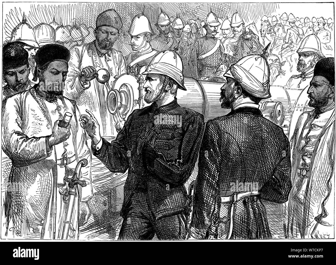 Zweite Anglo-Afghan Krieg (1878-1880), 1879. Artist: Unbekannt Stockfoto