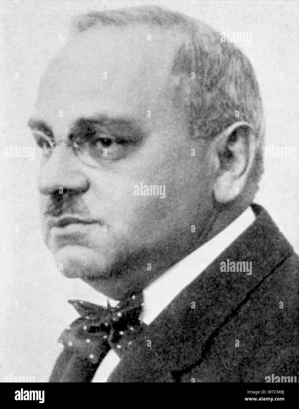 Alfred Adler (1870-1937), österreichischer Psychiater. Artist: Unbekannt Stockfoto