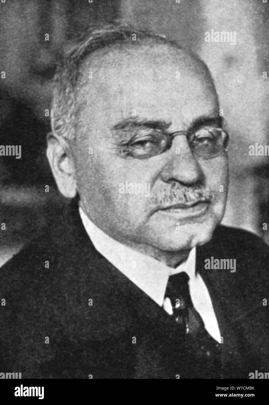 Alfred Adler (1870-1937), österreichischer Psychiater. Artist: Unbekannt Stockfoto