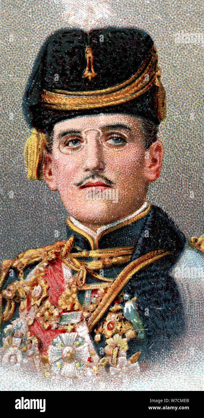 Alexander I (1888-1934), König der Serben, Kroaten und Slowenen, 1917. Artist: Unbekannt Stockfoto