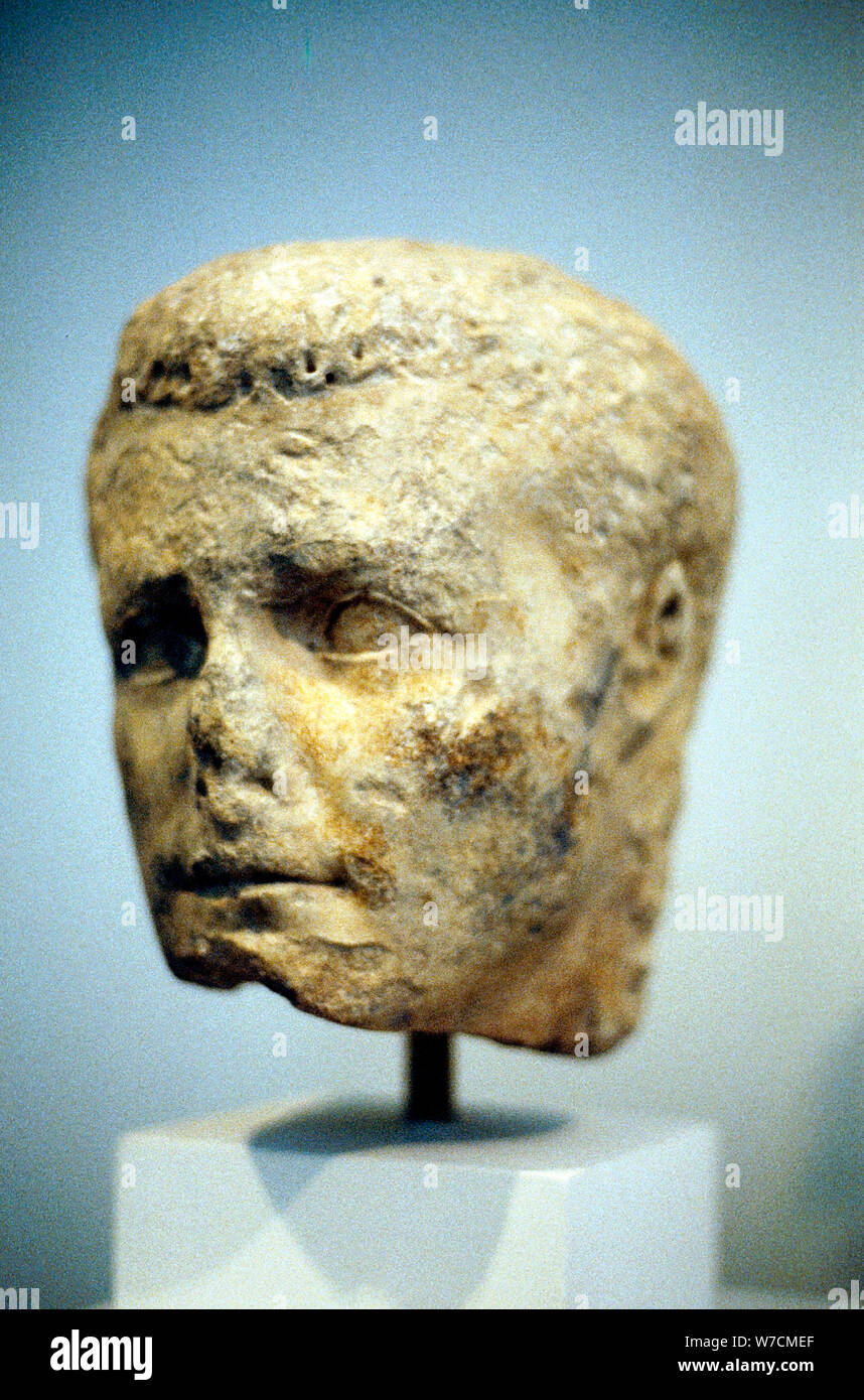 Alexander der Große (356-323 v. Chr.), 3. vorchristlichen Jahrhundert. Artist: Unbekannt Stockfoto