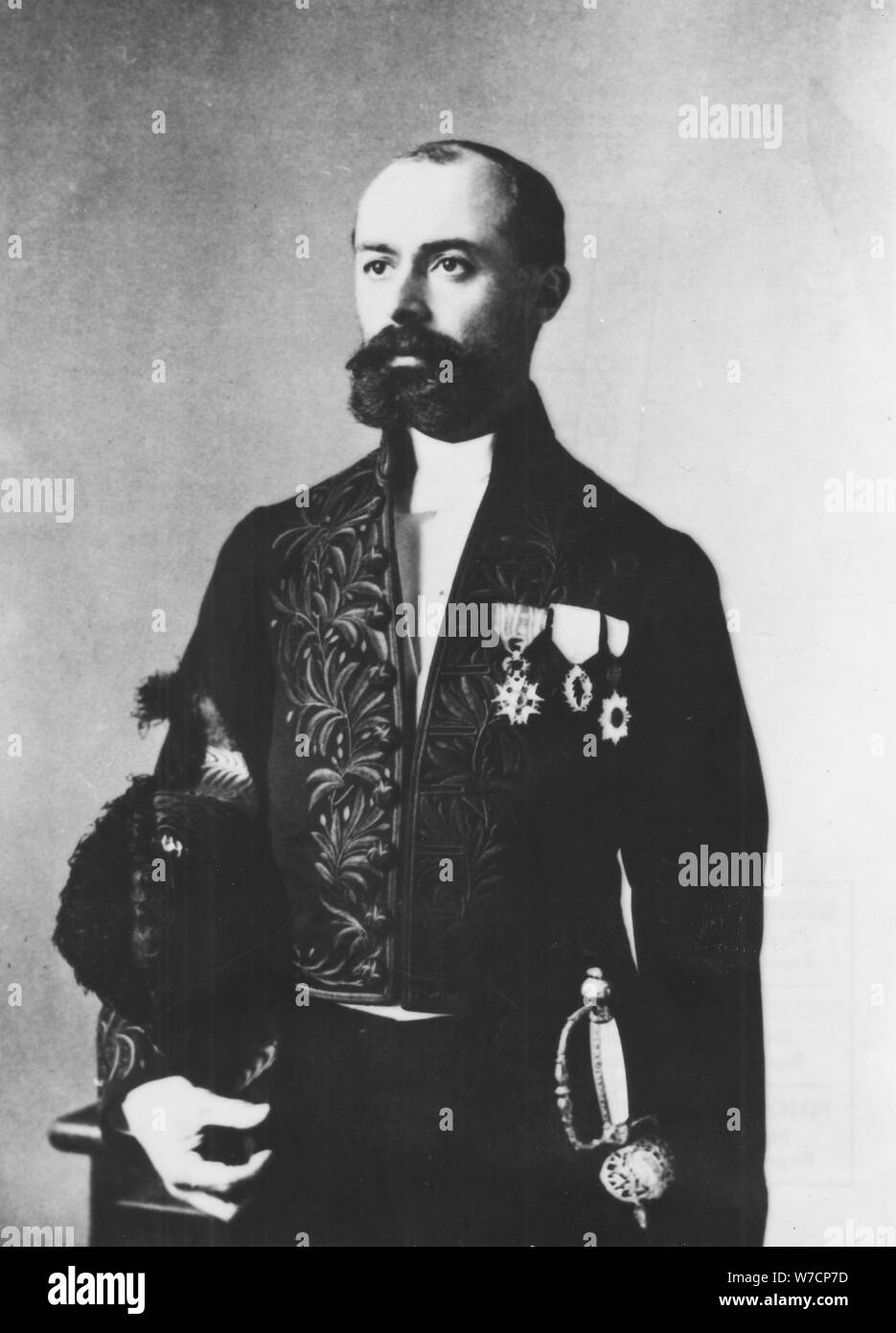 (Antoine) Henri Becquerel (1852-1908), französischer Physiker. Artist: Unbekannt Stockfoto