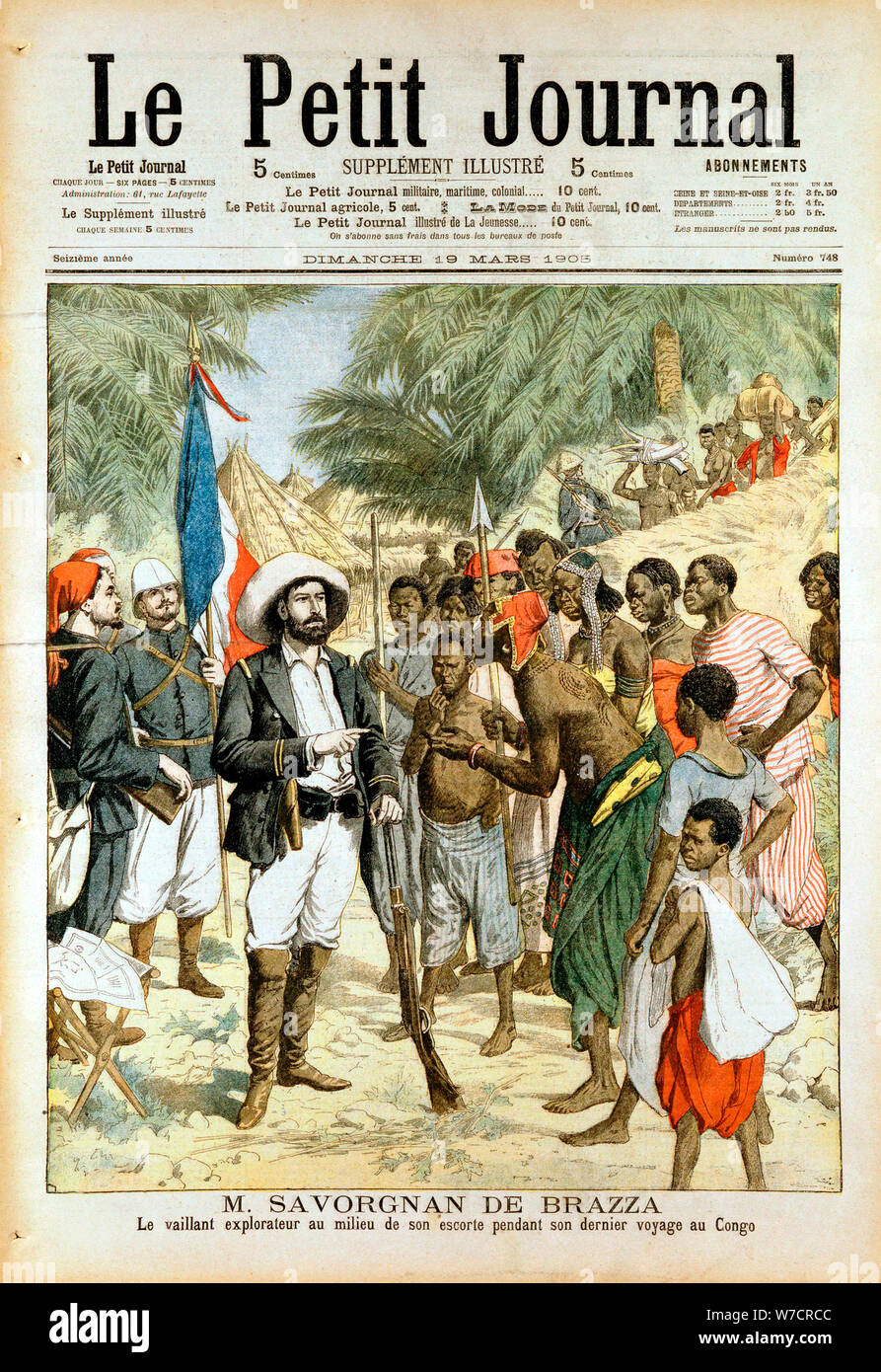 Pietro paolo di brazza Fotos und Bildmaterial in hoher