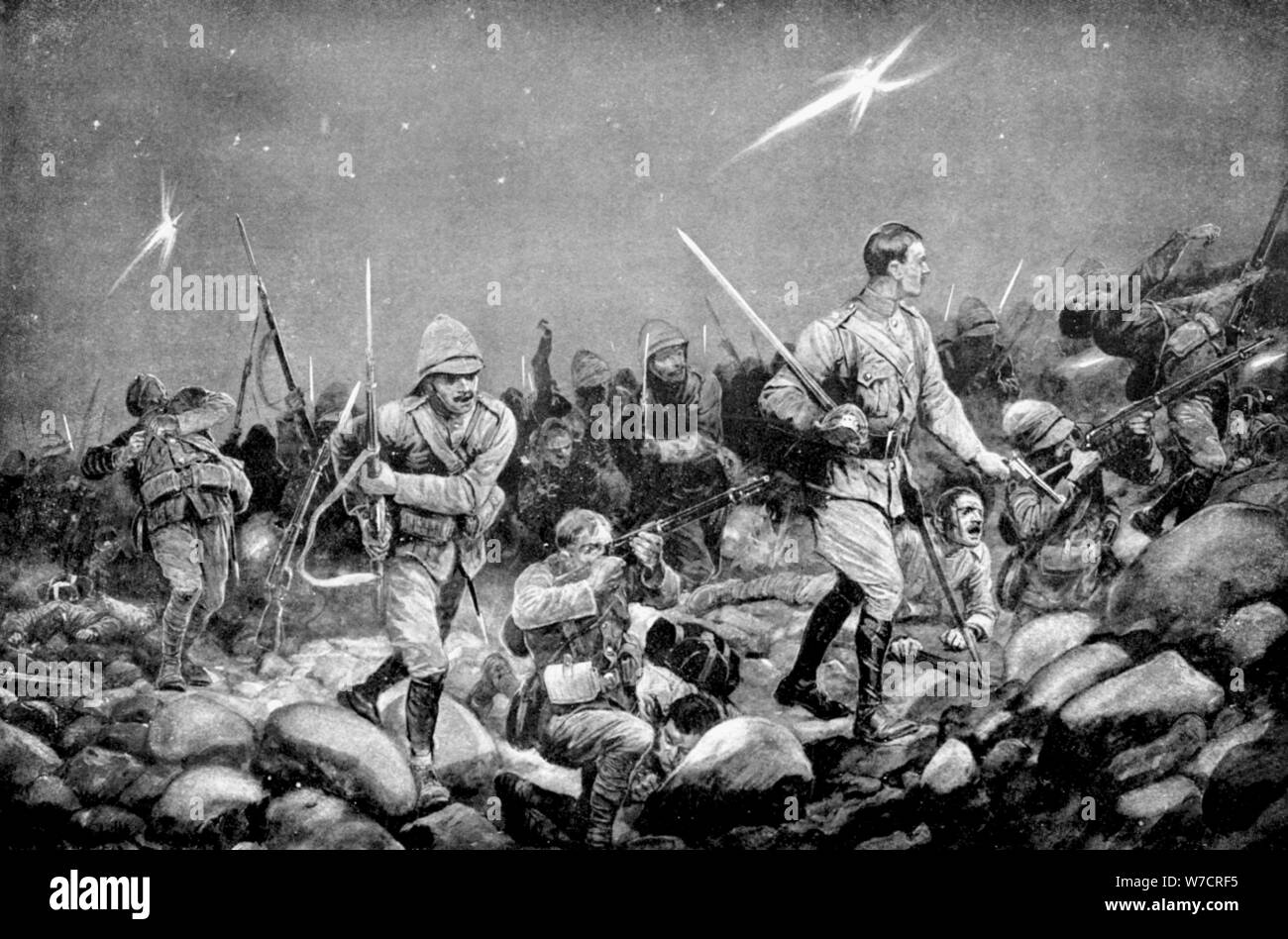 Belagerung von Mafeking, Südafrika, 1899-1900. Artist: Unbekannt Stockfoto