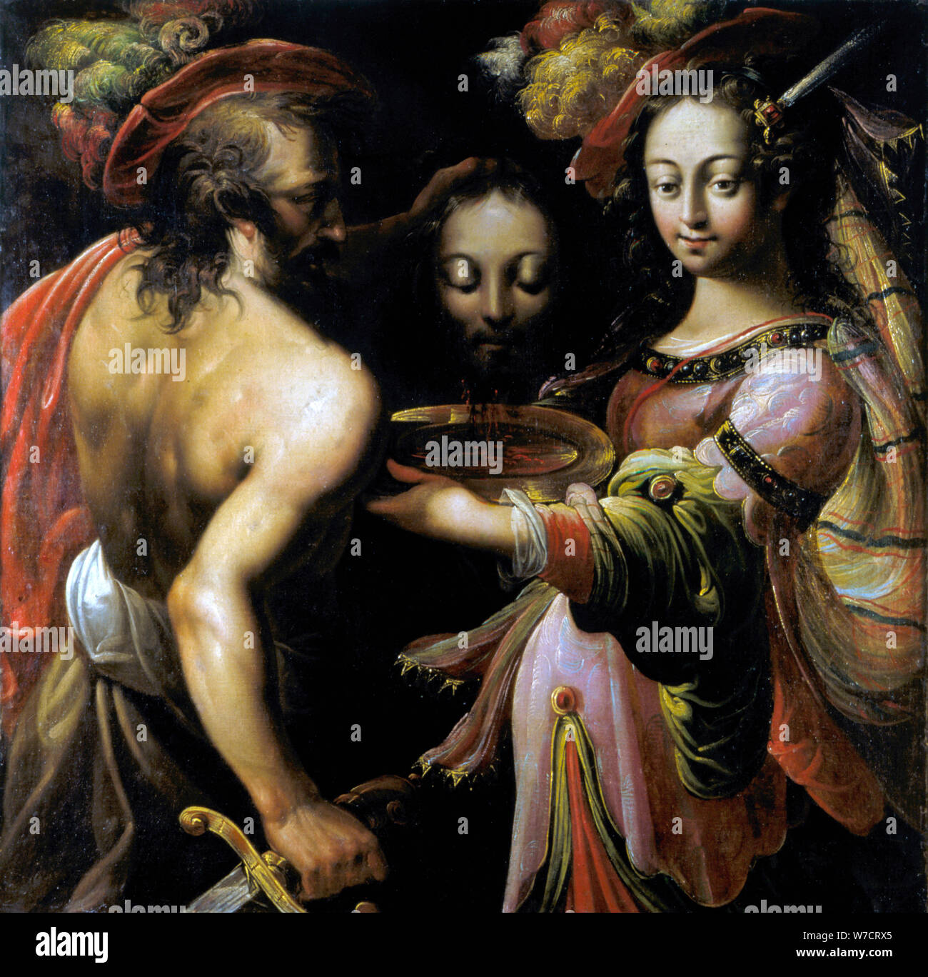 "Die Enthauptung Johannes des Täufers', c 1630. Artist: Anon Stockfoto