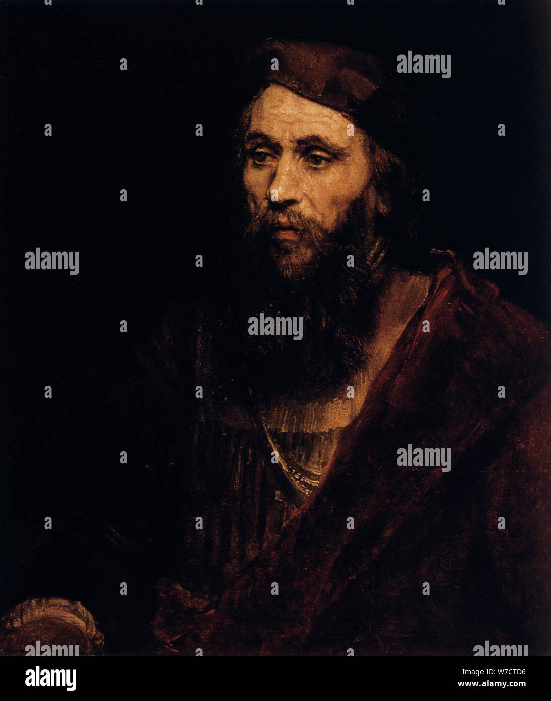 Porträt eines Mannes, 1661. Artist: Rembrandt Harmensz van Rijn Stockfoto