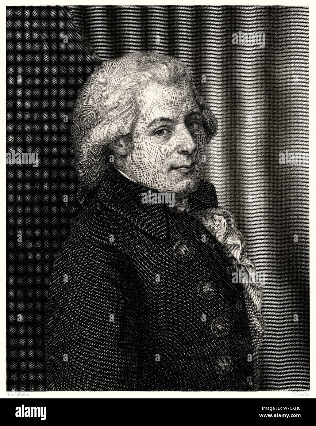 'Mozart', 19. Artist: C Cook Stockfoto
