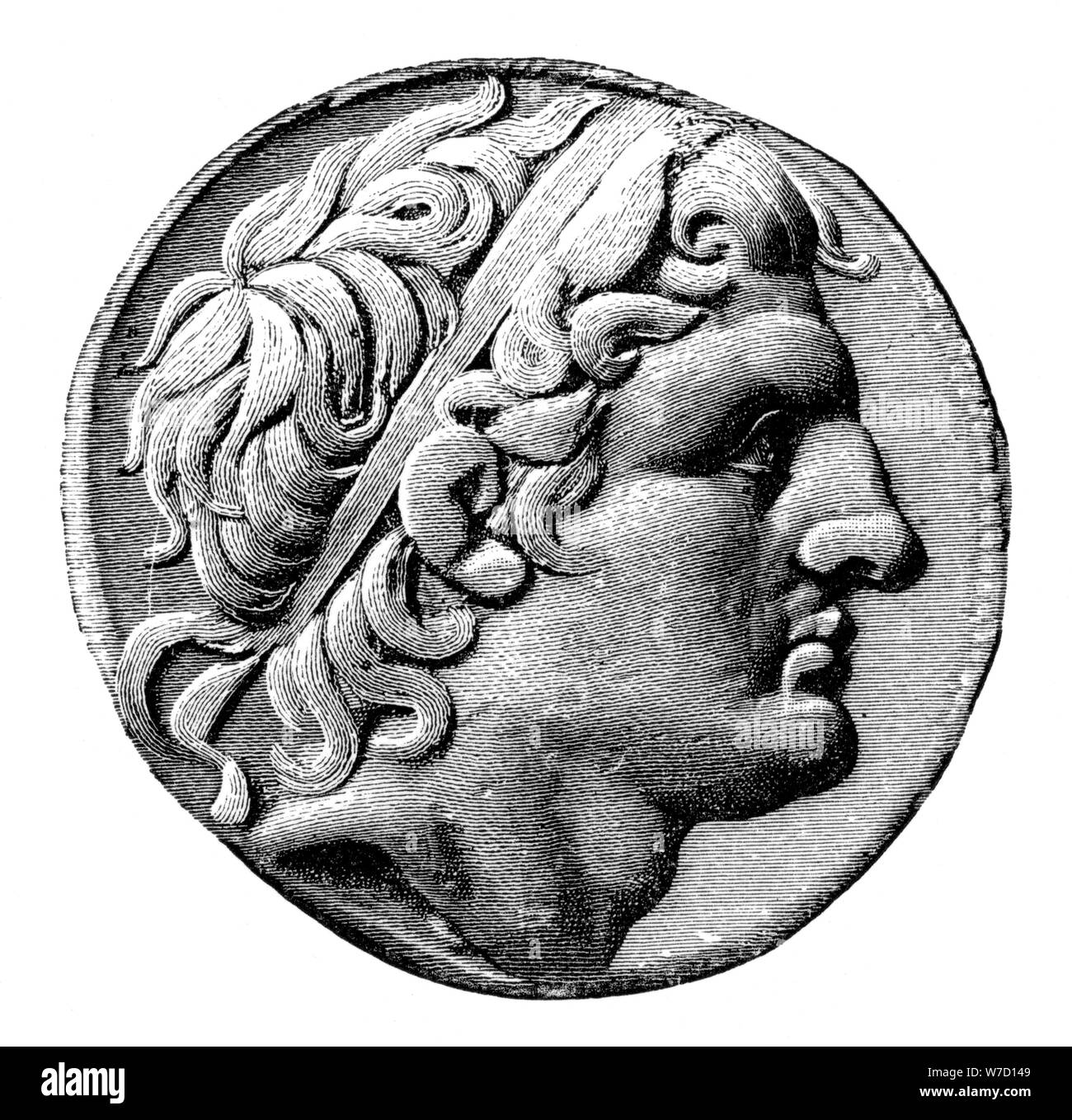 Demetrius Poliorcetes, König von Mazedonien, (1902). Artist: Unbekannt Stockfoto