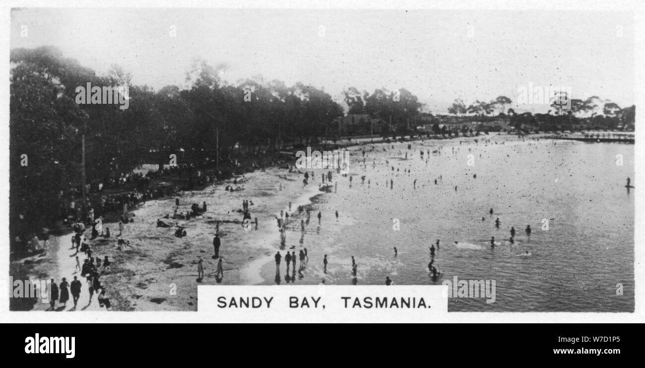 Sandy Bay, Tasmanien, Australien, 1928. Artist: Unbekannt Stockfoto