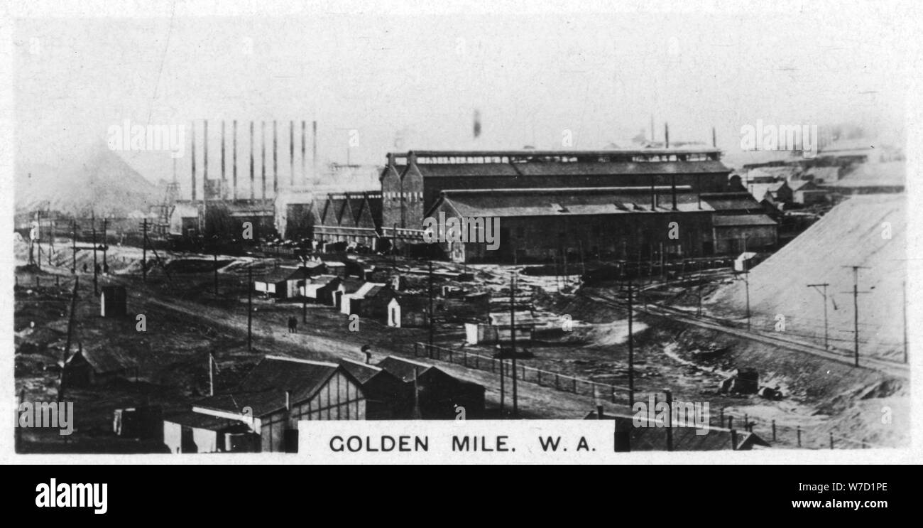Golden Mile, Western Australia, 1928. Artist: Unbekannt Stockfoto