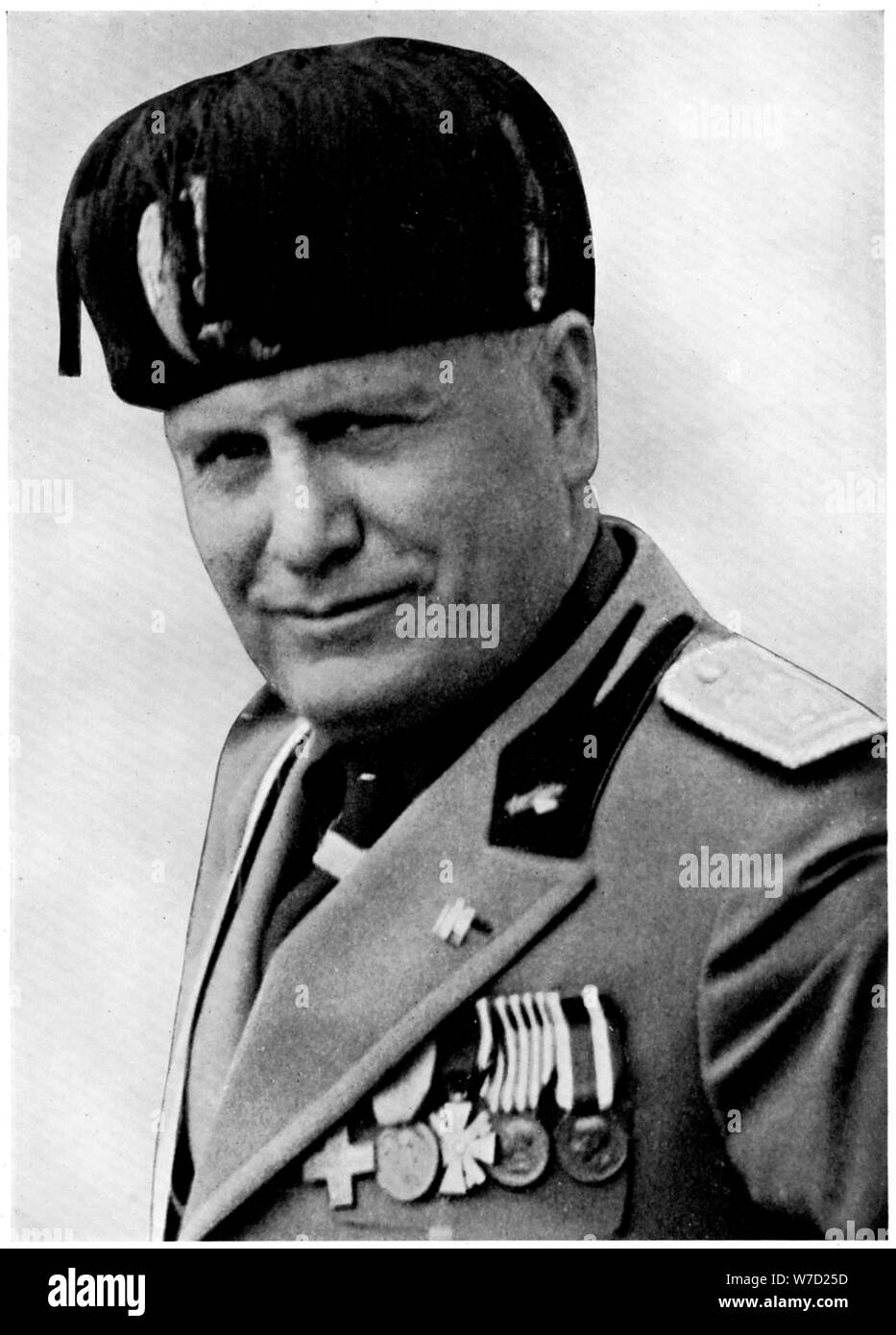 Benito Mussolini, italienischen faschistischen Diktator, 20. Artist: Mussolini Artist: Unbekannt Stockfoto
