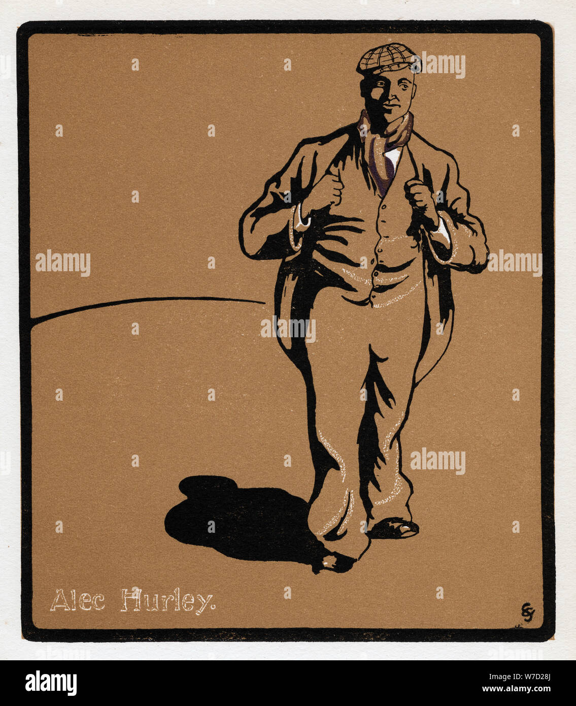 Alec Hurley (1871-1913), Music Hall Stern, aus dem späten 19. Jahrhundert. Artist: Unbekannt Stockfoto