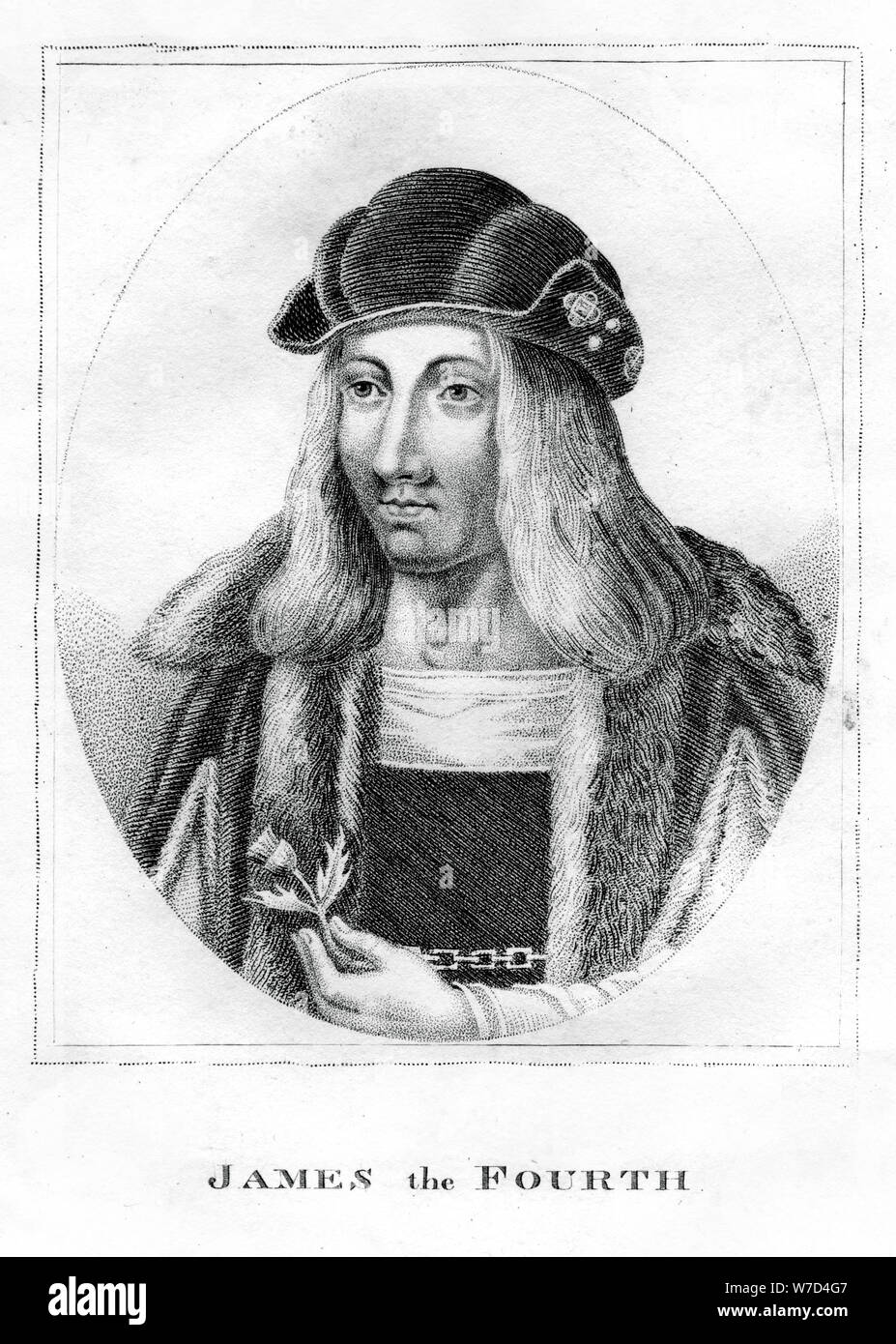 James IV. von Schottland. Artist: Unbekannt Stockfoto