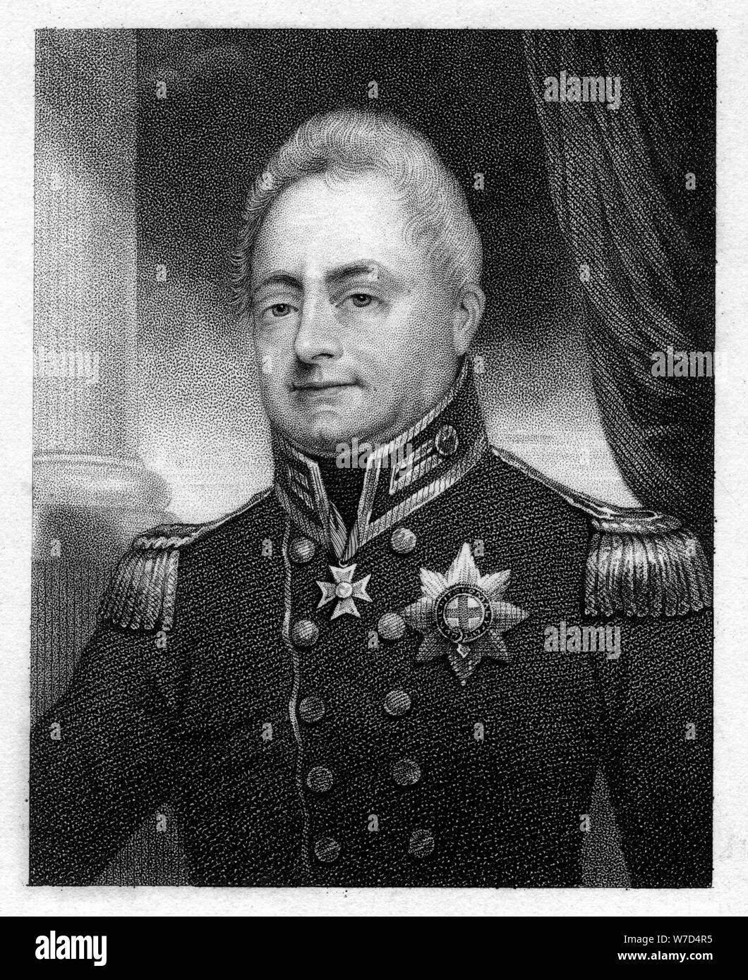 Wilhelm IV. von Großbritannien, 19. Artist: Unbekannt Stockfoto