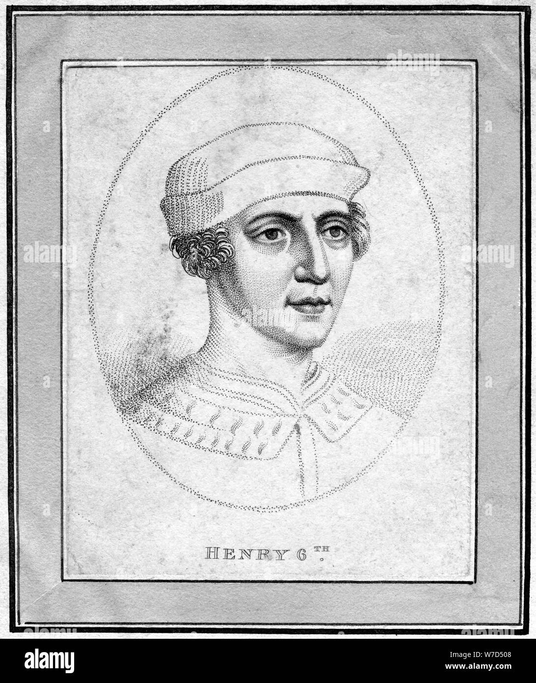Heinrich VI. von England (1421-1471). Artist: Unbekannt Stockfoto