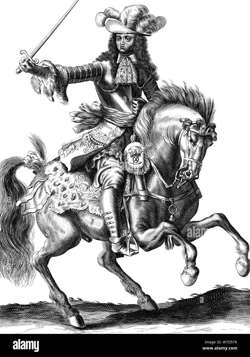 Herzog von Lothringen, Frankreich, c 18. Artist: Unbekannt Stockfoto